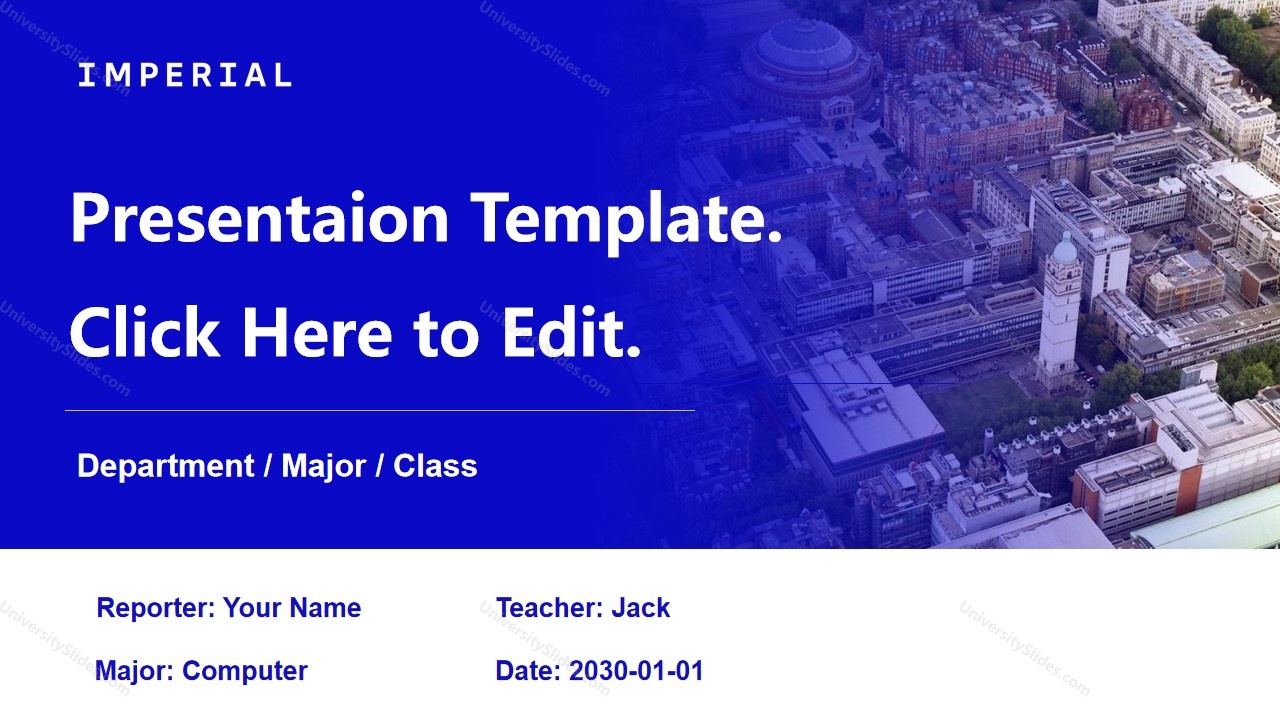 Imperial College London - Presentation Slides