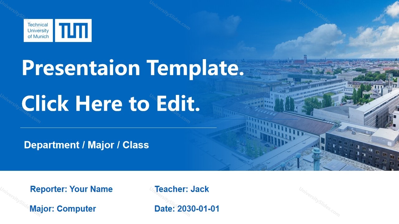 Technical University of Munich - Presentation Slides